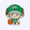 Tony Tony Chopper Boston Celtics Version Plush