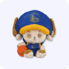 Tony Tony Chopper Golden State Warriors Version Plush