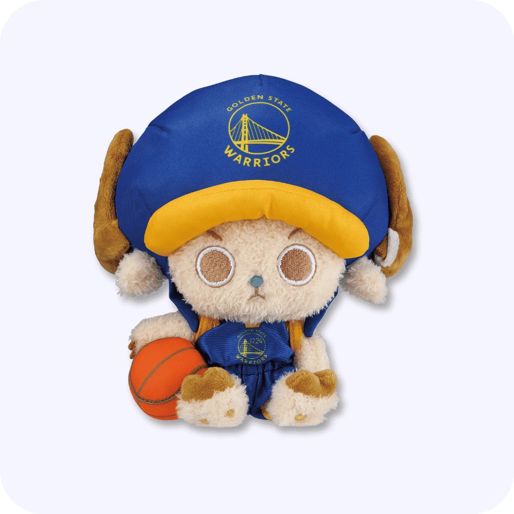 Tony Tony Chopper Golden State Warriors Version Plush Tony Tony Chopper Golden State Warriors Version Plush